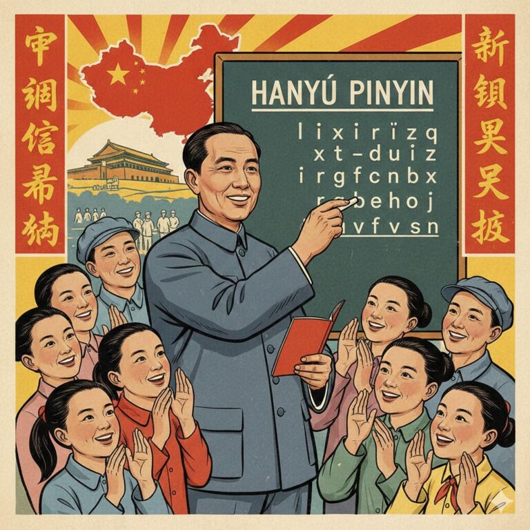 Quién creó el sistema Hanyu Pinyin?