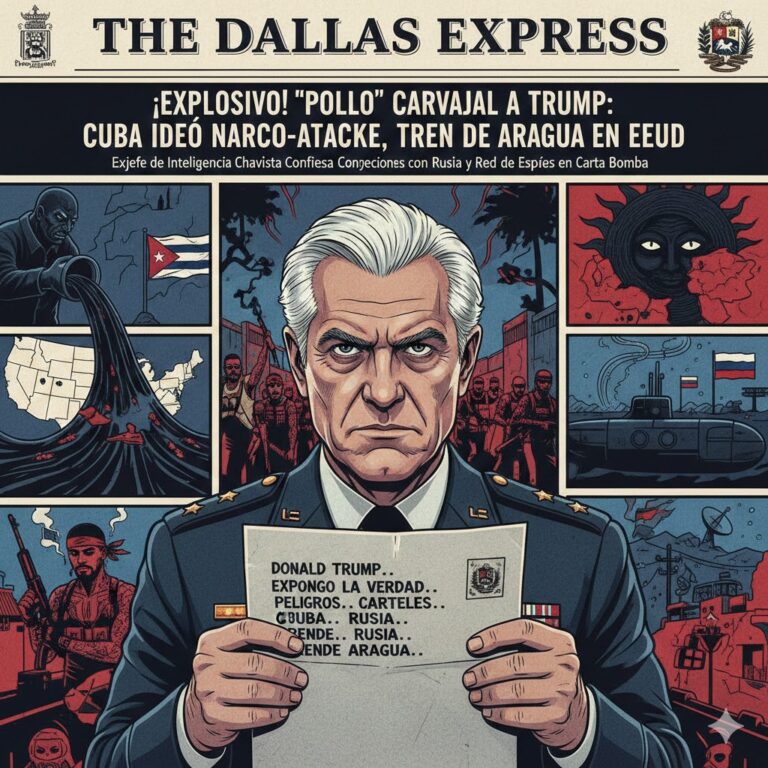 Exjefe de Inteligencia de Chávez confiesa a Trump: “El Cártel de los Soles usa la droga como arma contra EEUU”