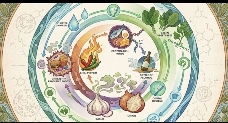 ¿Tu dieta te delata? Alimentos que alteran tu olor corporal (y cómo evitarlo)