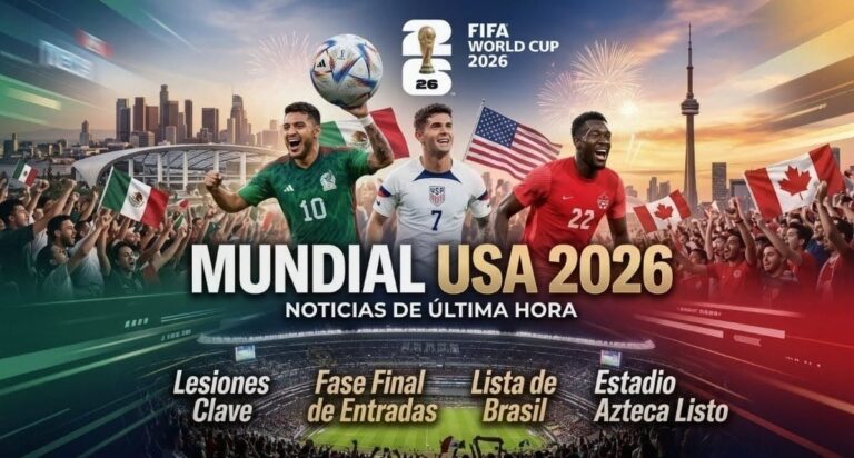 Últimas noticias: Mundial FIFA 2026