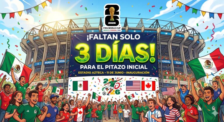 Cuenta regresiva para el Mundial 2026: Todo listo para el inicio en el Estadio Azteca