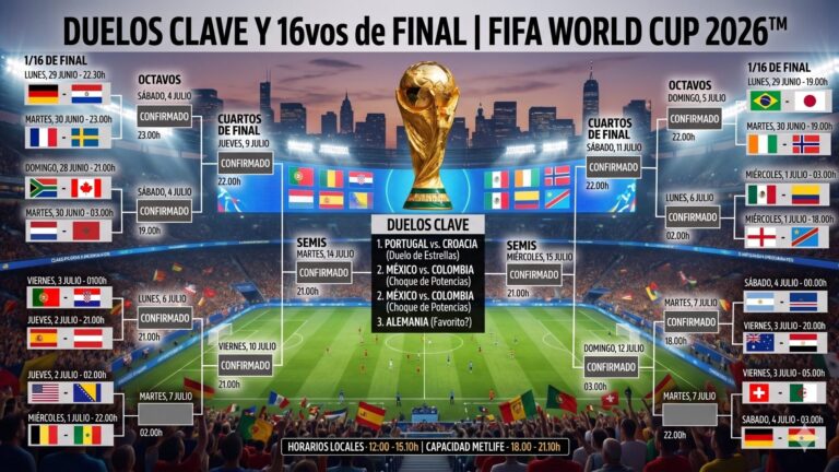 Mundial FIFA 2026 – 16vos de Final